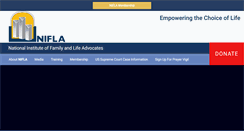 Desktop Screenshot of nifla.org